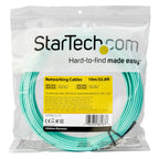 StarTech.com 450FBLCLC10 Cable de fibra óptica e InfiniBand Color aguamarina