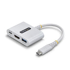StarTech.com 168W-USBC-MULTIPORT base para portátil y replicador de puertos Alámbrico USB 3.2 Gen 1 (3.1 Gen 1) Type-C