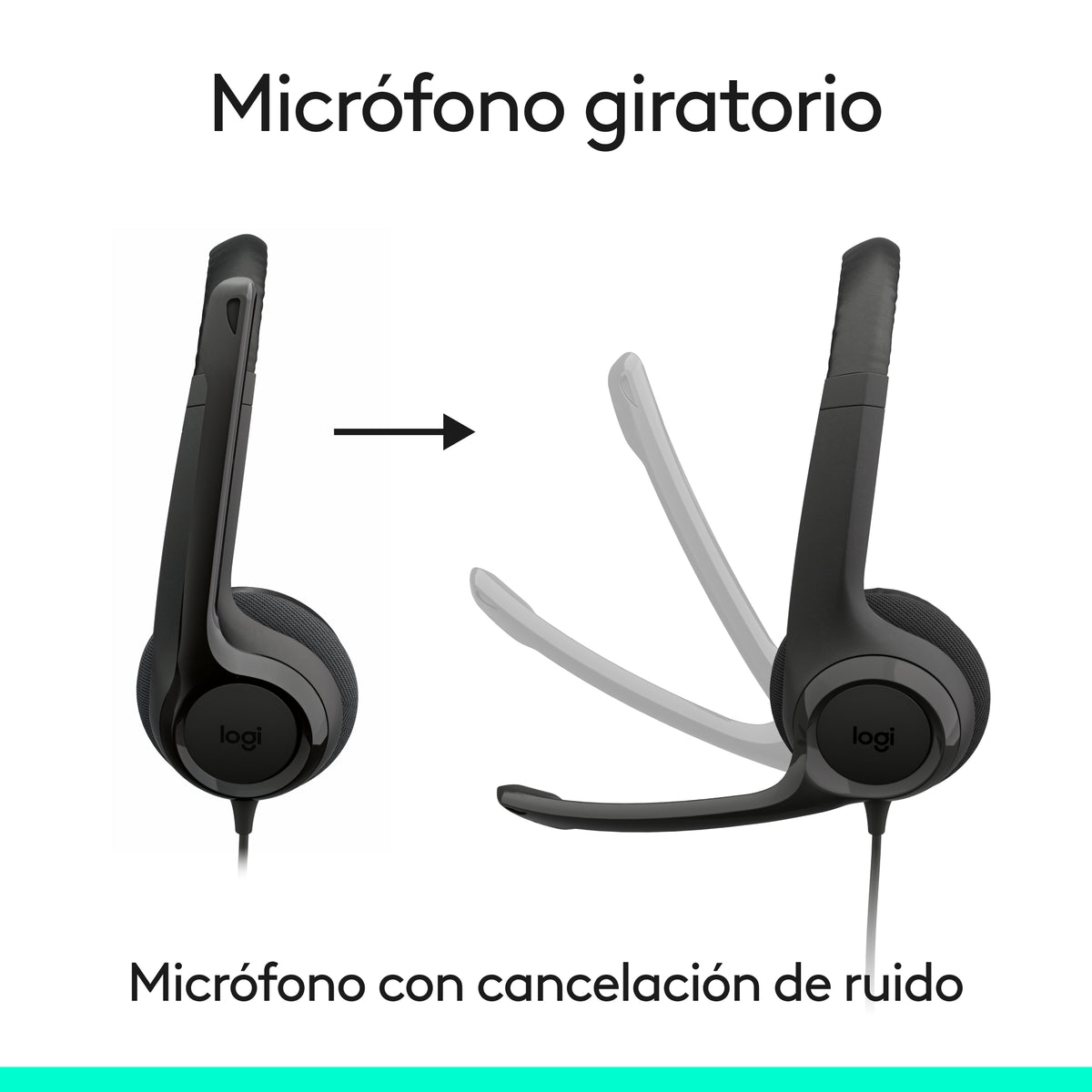 Logitech H390 Alámbrico Diadema Llamadas/Música USB Tipo C Negro (9)
