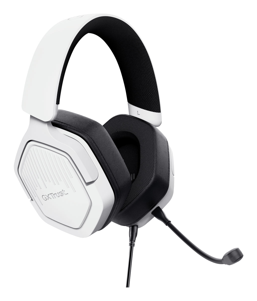 Trust GXT492W Carus Auriculares Alámbrico Diadema Juego Blanco (2)