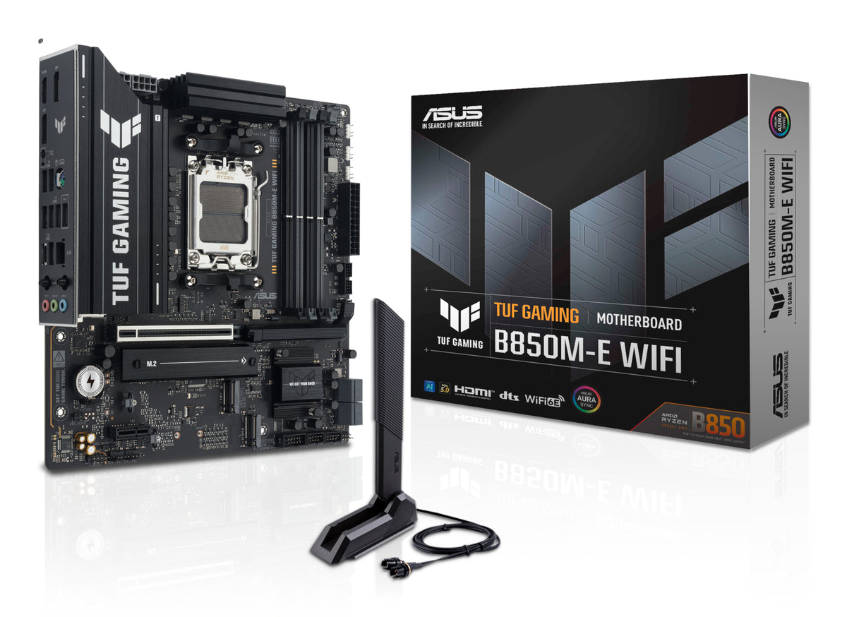 ASUS TUF GAMING B850M-E WIFI AMD B850 Zócalo AM5 micro ATX (2)