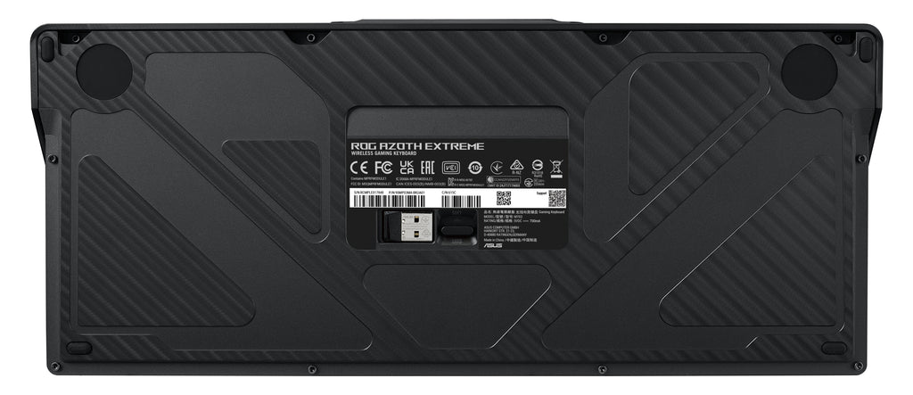 ASUS ROG Azoth Extreme teclado Juego USB + RF Wireless + Bluetooth QWERTZ Negro (6)
