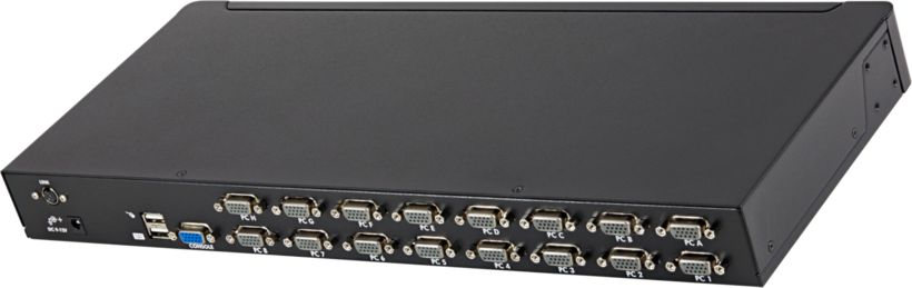 Startech SV1631DUSBUK - Conmutador KVM, 16 x KVM port(s), 1 usuario local