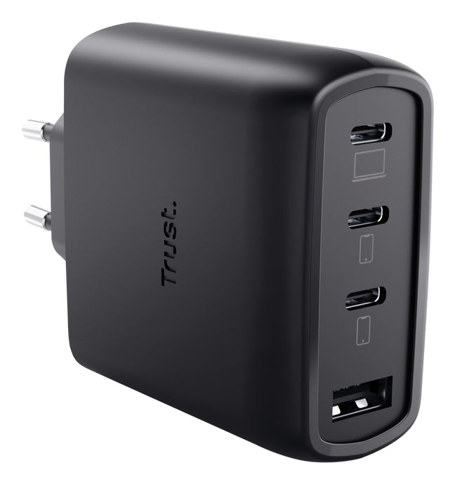 Trust Maxo 65W Universal Negro Corriente alterna Carga rápida Interior (4)