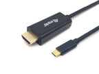 Equip 133413 adaptador de cable de vídeo 3 m USB Tipo C HDMI tipo A (Estándar) Negro (2)
