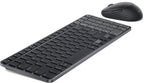 DELL Pro 7 KM746 teclado Ratón incluido Universal RF Wireless + Bluetooth QWERTZ Alemán Grafito (3)