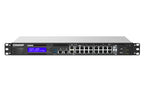 QNAP QGD-1602P Gestionado L2 Gigabit Ethernet (10/100/1000) Energía sobre Ethernet (PoE) 1U Negro, Gris