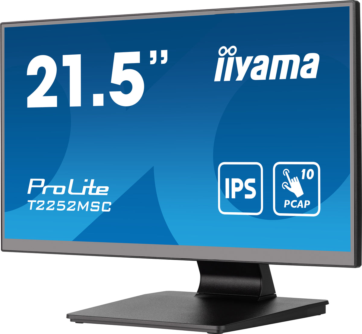 iiyama ProLite T2252MSC-B2 pantalla para PC 54,6 cm (21.5") 1920 x 1080 Pixeles Full HD LCD Pantalla táctil Negro (6)