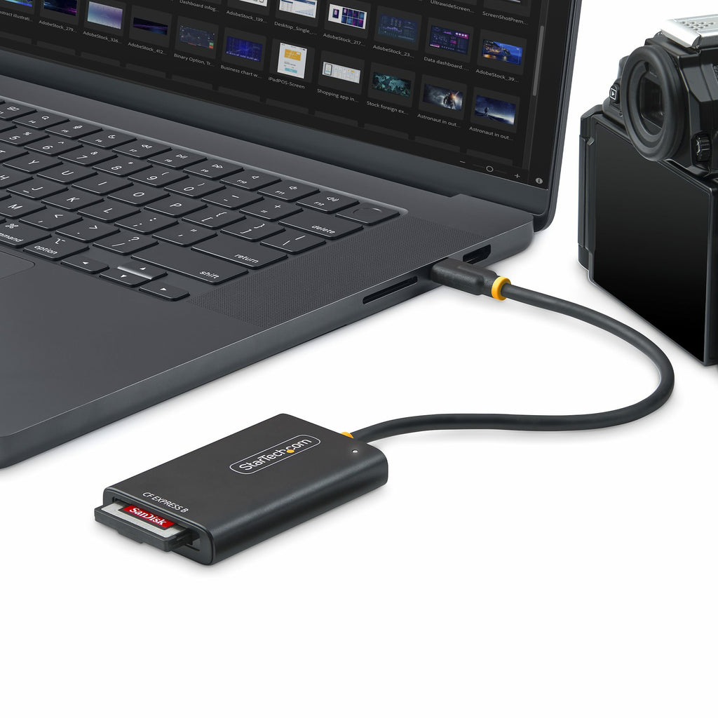 StarTech.com 1B-USB-C-CFE-ADAPTER lector de tarjeta USB 3.2 Gen 2 Type-C Negro