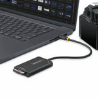 StarTech.com 1B-USB-C-CFE-ADAPTER lector de tarjeta USB 3.2 Gen 2 Type-C Negro