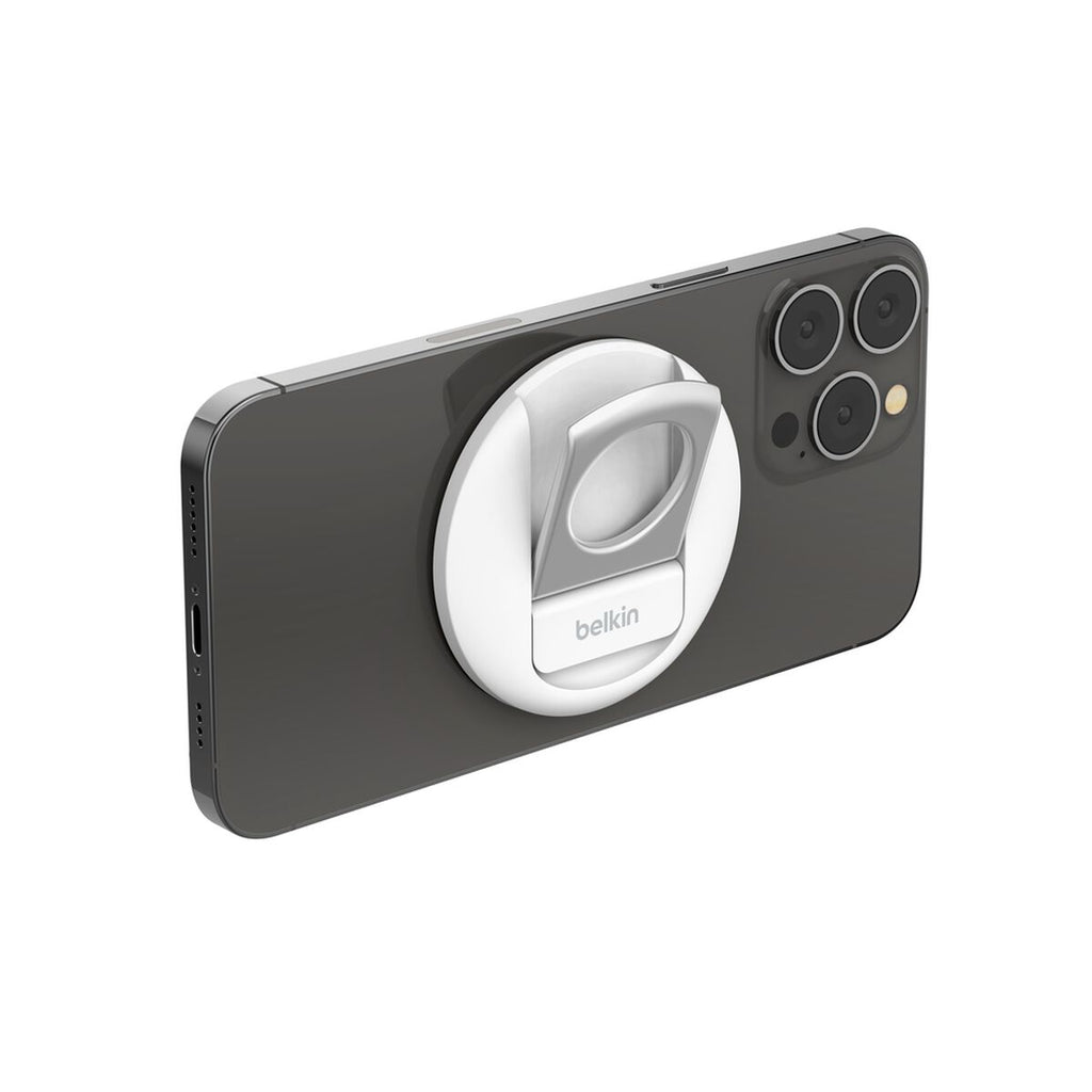 Montaje magnético para teléfono móvil - compatible con MagSafe, para notebooks de Mac - blanco - para Apple iPhone 12, 13, 14, 16; MacBook Air; MacBook Pro