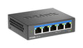 D-Link DMS-105 No administrado L2 2.5G Ethernet (100/1000/2500) Negro