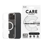 PanzerGlass CARE™ by ® Funda Urban Combat Transparente con MagSafe Blanco iPhone (1340)