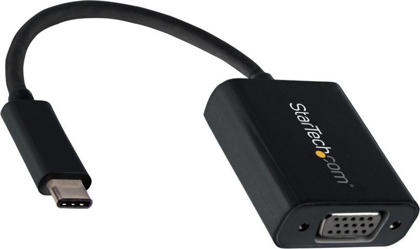 Startech CDP2VGA - Adaptador USB / VGA, USB-C (M) a HD-15 (VGA) (H)