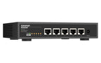 QNAP QSW-3205-5T switch No administrado 10G Ethernet (100/1000/10000) Escritorio Negro (3)