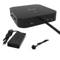 i-tec C31HDMIDPDOCKPD100UK base para portátil y replicador de puertos Alámbrico USB 3.2 Gen 1 (3.1 Gen 1) Type-C Negro