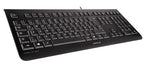 CHERRY KC 1000 teclado Hogar USB Suizo Negro (2)