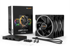 be quiet! Light Wings | 120mm PWM Triple Pack Carcasa del ordenador Ventilador 12 cm Negro 3 pieza(s) (6)