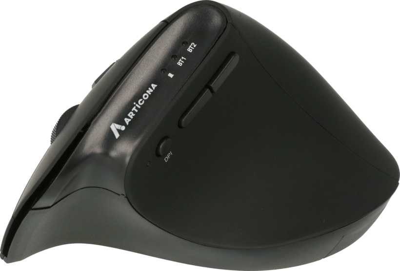 Ratón ARTICONA ergo BT + USB A/C negro (2)
