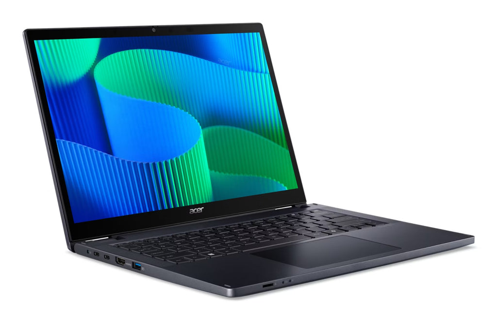 Acer TravelMate TMP414RN-54-TCO-74CP Intel Core Ultra 7 155U Híbrido (2-en-1) 35,6 cm (14") Pantalla táctil WUXGA 16 GB DDR5-SDRAM 512 GB SSD Wi-Fi 6E (802.11ax) Windows 11 Pro Azul (4)