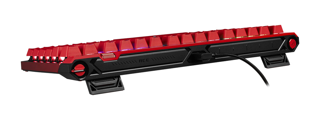 ASUS ROG Falchion Ace 75 HE teclado Juego USB QWERTZ Rojo (7)
