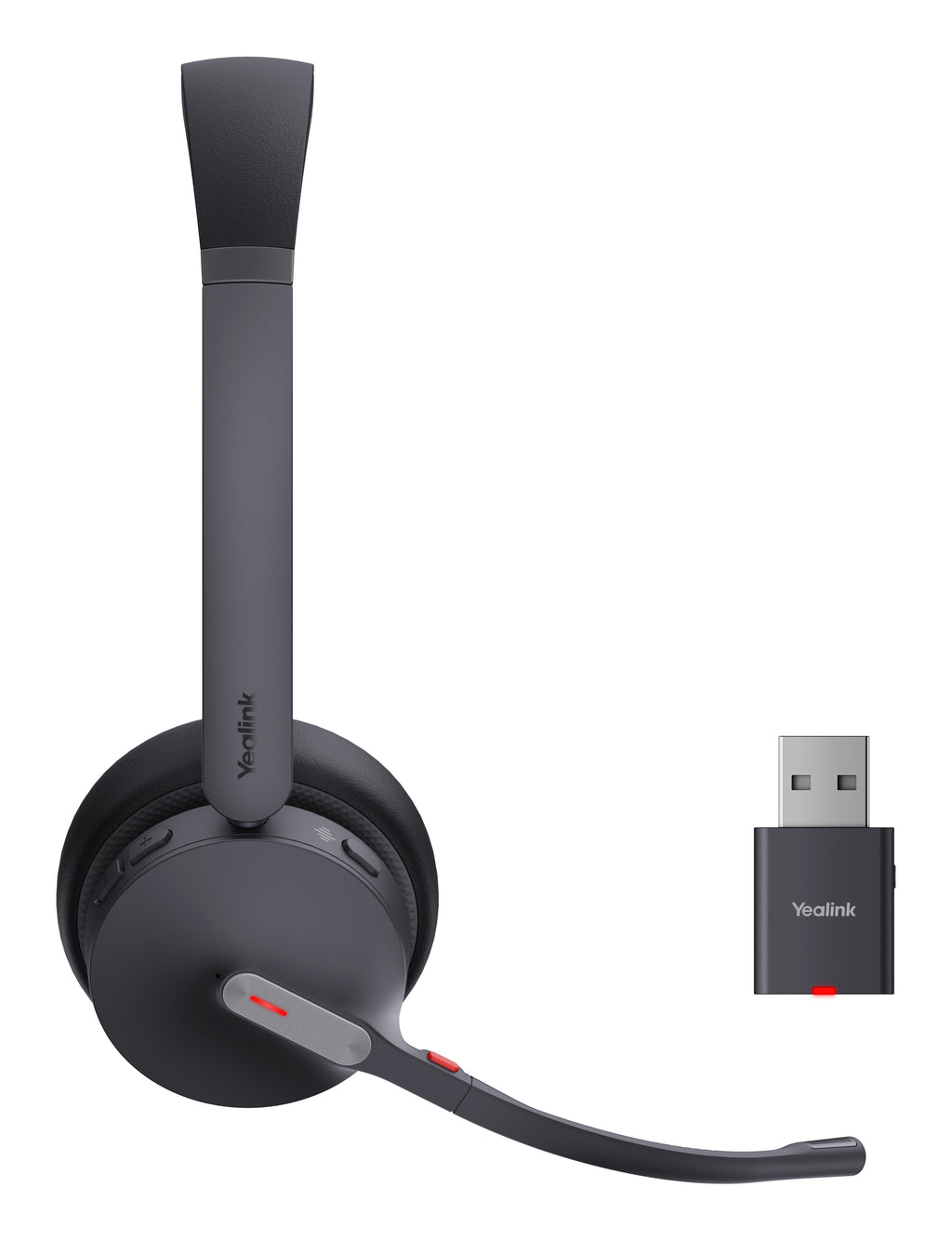 Yealink WH64 Hybrid Dual UC Auriculares Inalámbrico Diadema Oficina/Centro de llamadas MicroUSB Bluetooth Negro (4)