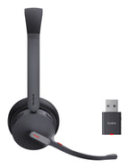 Yealink WH64 Hybrid Dual UC Auriculares Inalámbrico Diadema Oficina/Centro de llamadas MicroUSB Bluetooth Negro (4)