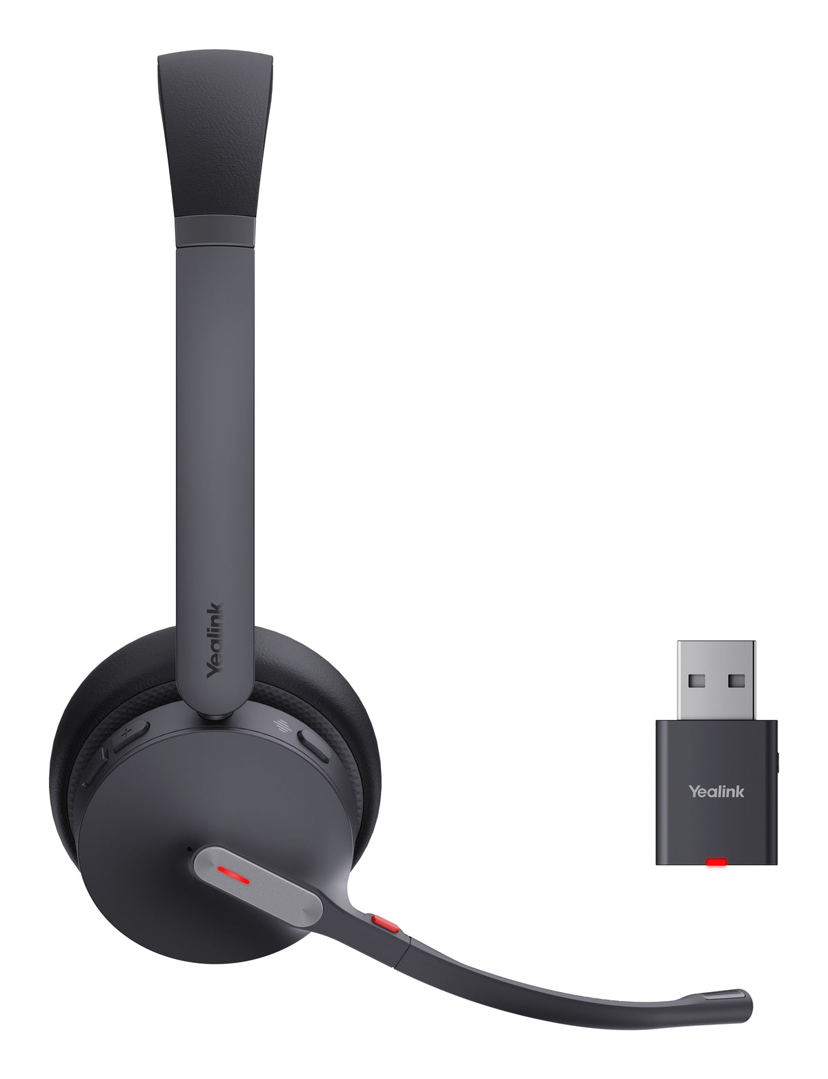 Yealink WH64 Hybrid Dual UC Auriculares Inalámbrico Diadema Oficina/Centro de llamadas MicroUSB Bluetooth Negro (4)
