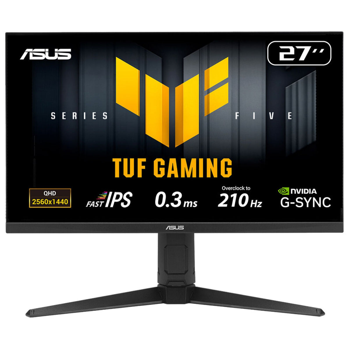 ASUS TUF Gaming VG27AQL5A pantalla para PC 68,6 cm (27") 2560 x 1440 Pixeles Wide Quad HD LCD Negro (2)
