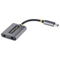 StarTech.com USBC-AUDIO-SPLITTER divisor de audio Gris