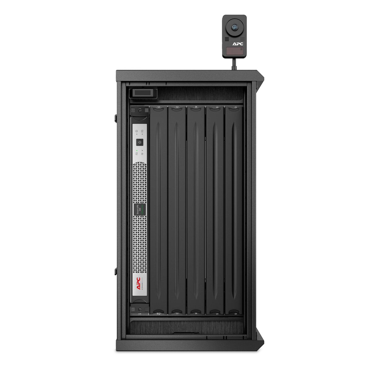 APC SMART-UPS C LI-ON 500VA SHORT DEPTH 230V NETWORK CARD sistema de alimentación ininterrumpida (UPS) Línea interactiva 0,5 kVA 400 W 4 salidas AC (5)