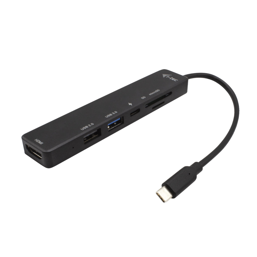 i-tec C31TRAVELEASYDOCKPD base para portátil y replicador de puertos Alámbrico USB 3.2 Gen 1 (3.1 Gen 1) Type-C Negro (2)