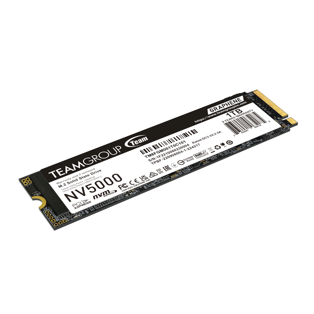 Team Group NV5000 1TB M.2 PCI Express 4.0 NVMe 3D