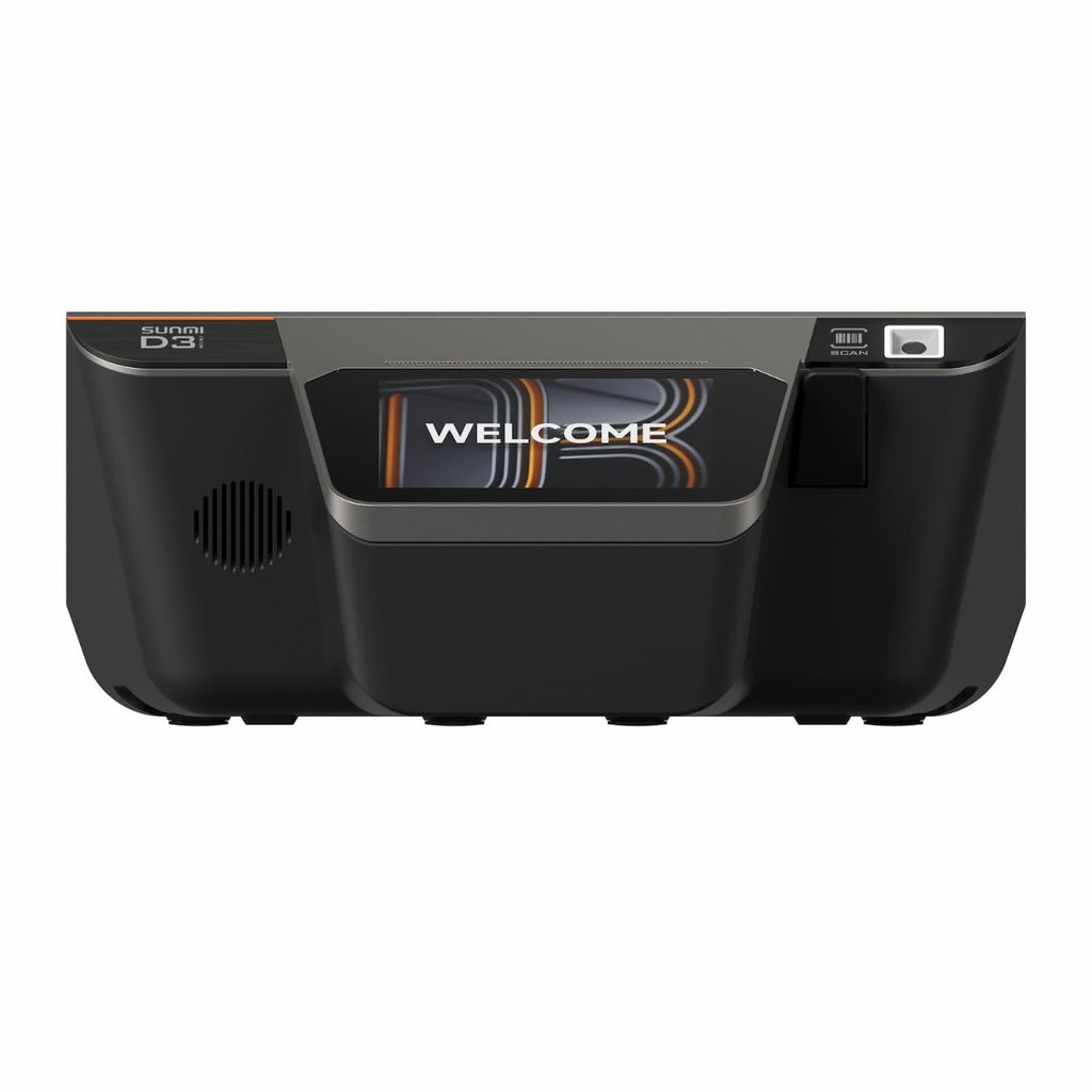 Sunmi D3 Mini 4 ", puce, CD, scanner (2d), USB, BT (BLE, 5.0), Ethernet, Wlan (4)