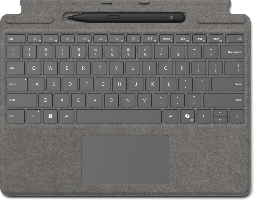 Microsoft Teclado con panel táctil acelerómetro bandeja de carga 8X8-00175