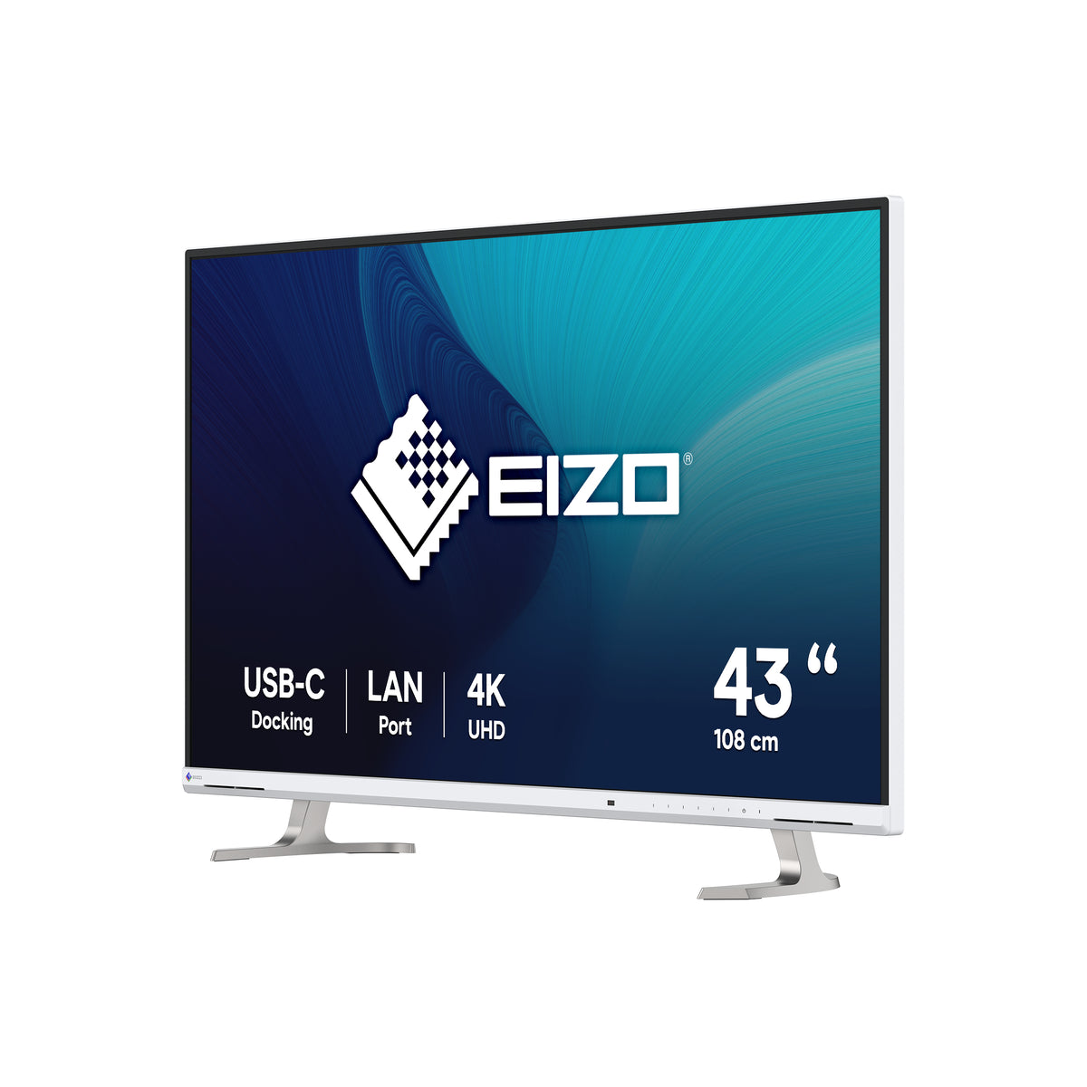EIZO FlexScan EV4340X-WT pantalla para PC 108 cm (42.5") 3840 x 2160 Pixeles 4K Ultra HD LCD Blanco (2)