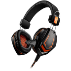 Canyon Auriculares Gaming multiplataforma Con cable De diadema Negro, Naranja
