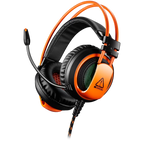 Canyon Corax Auriculares Con cable De diadema Gaming USB Tipo A Negro, Naranja