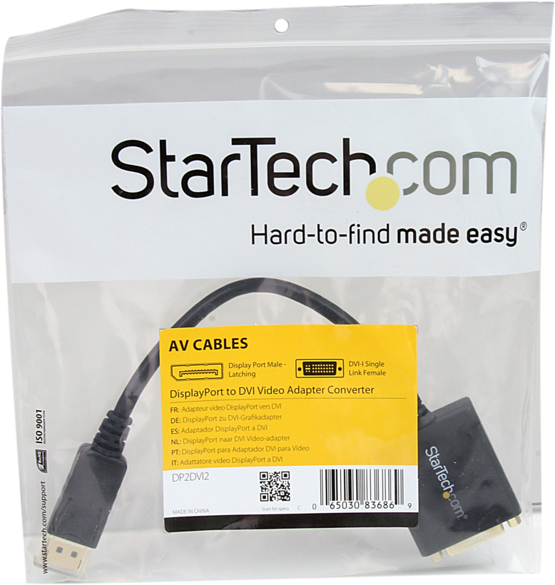 Startech DP2DVI2 - Conversor, DP Macho, DVI Hembra, Hasta 1920x1200 (2)