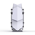 Jonsbo MOD-3 caja mini Micro-ATX de exhibición blanca con cristal templado