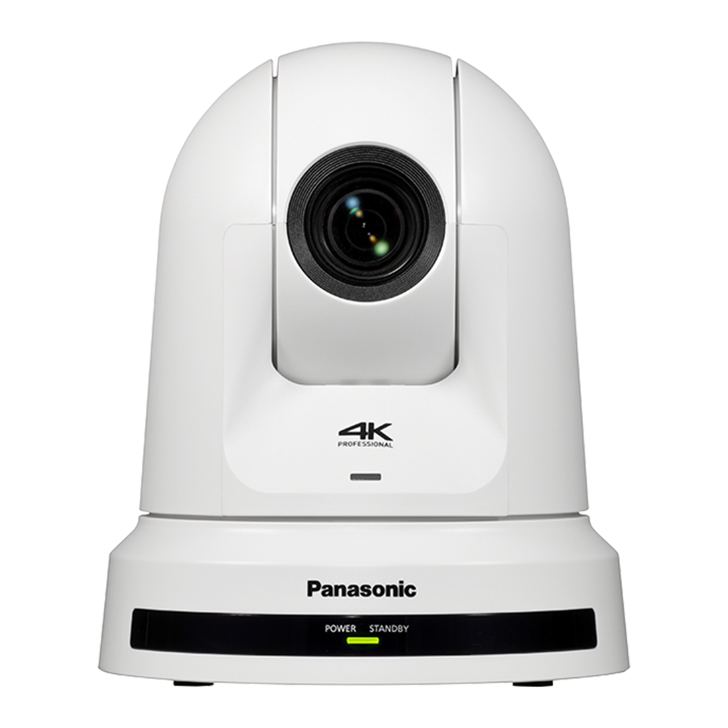 Panasonic Cámara PTZ 4K con zoom óptico 20x compatible SRT