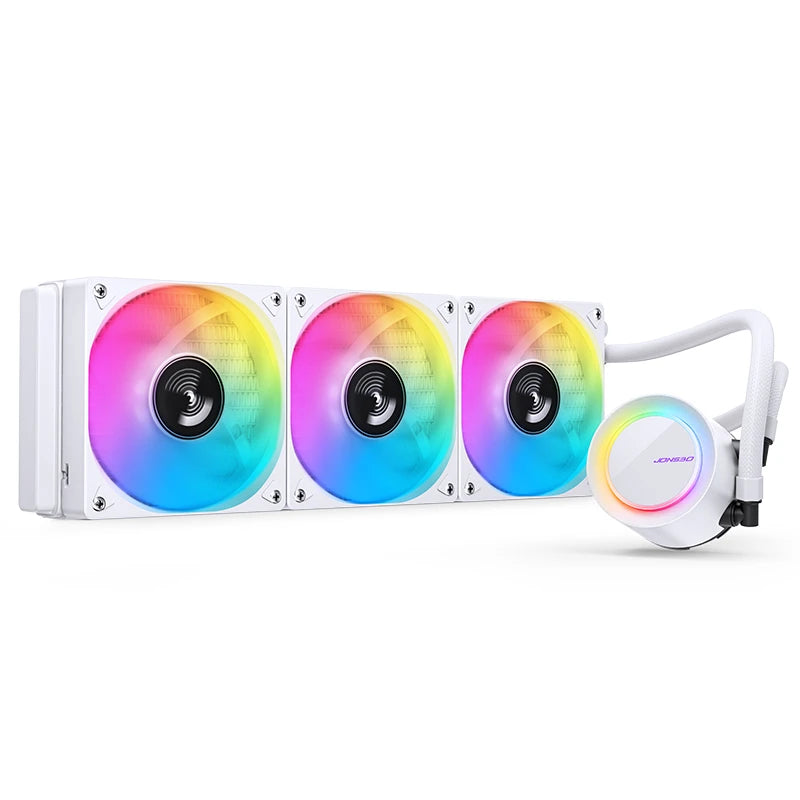 Jonsbo TG-360 refrigerador de CPU todo en uno ARGB blanco - 360mm