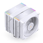 Jonsbo HX6280 refrigerador de aire para CPU de doble torre RGB blanco - 130mm
