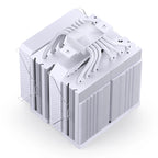 Jonsbo HX6280 refrigerador de aire para CPU de doble torre RGB blanco - 130mm