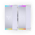 Jonsbo HX6280 refrigerador de aire para CPU de doble torre RGB blanco - 130mm