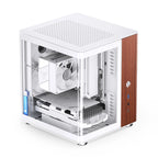 Jonsbo TK-0 caja Mini-ITX con cristal templado - Blanco