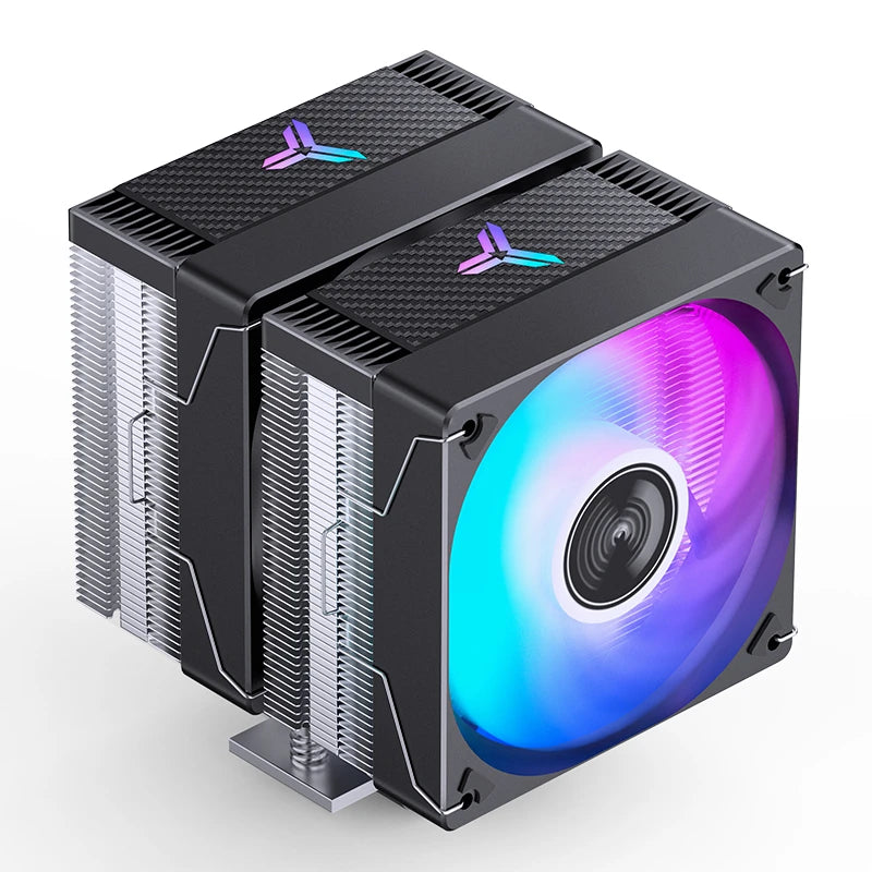 Jonsbo CR-3000E Refrigerador de Aire para CPU de Doble Torre RGB Negro 260W TDP