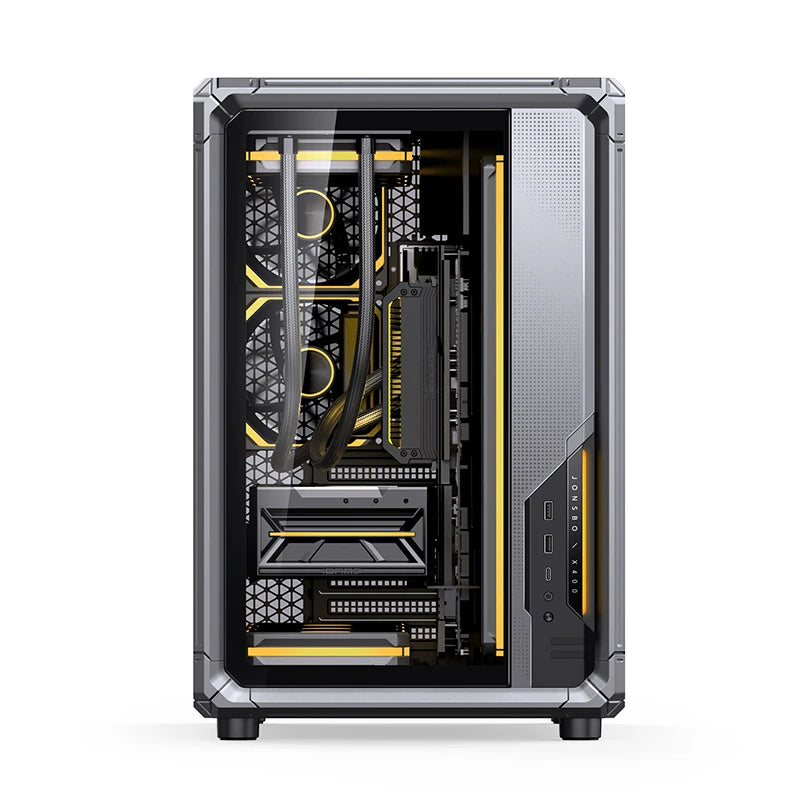Jonsbo X400 Gray Tower Negro