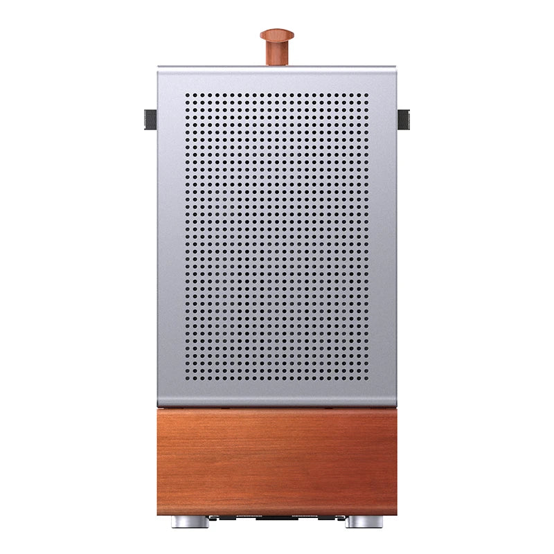 Jonsbo T7 Mid Tower mATX cristal templado - Plata