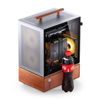Jonsbo T7 Mid Tower mATX cristal templado - Plata